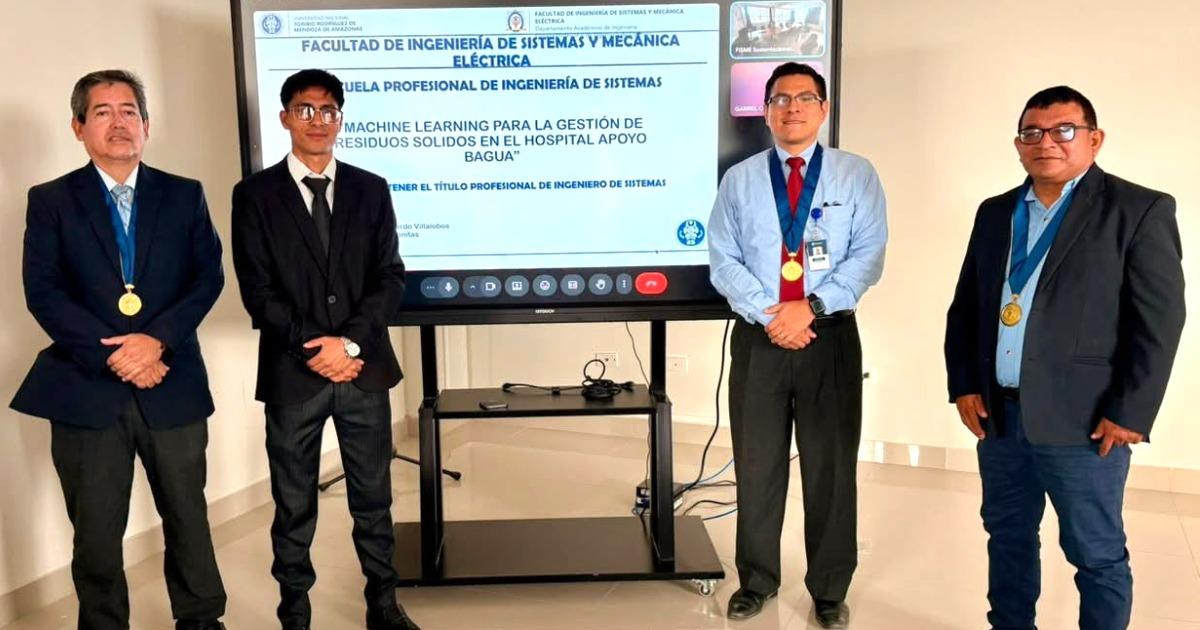 Facultad de Ingeniería de Sistemas de la UNTRM impulsa innovación con IA aplicada a la salud