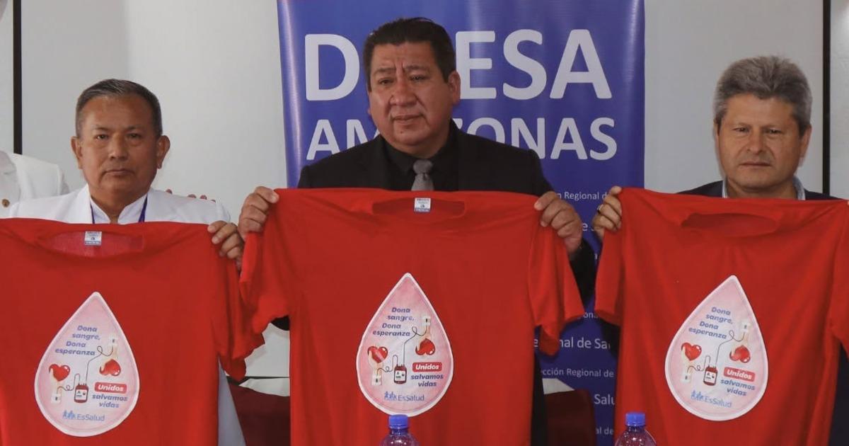 Amazonas impulsa campaña para fortalecer la donación voluntaria de sangre