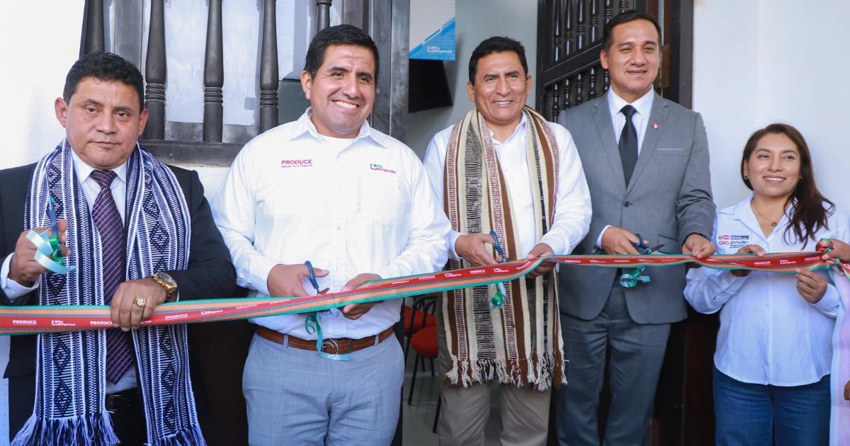 Inauguran Centro de Desarrollo Empresarial en Chachapoyas para fortalecer la formalización de negocios