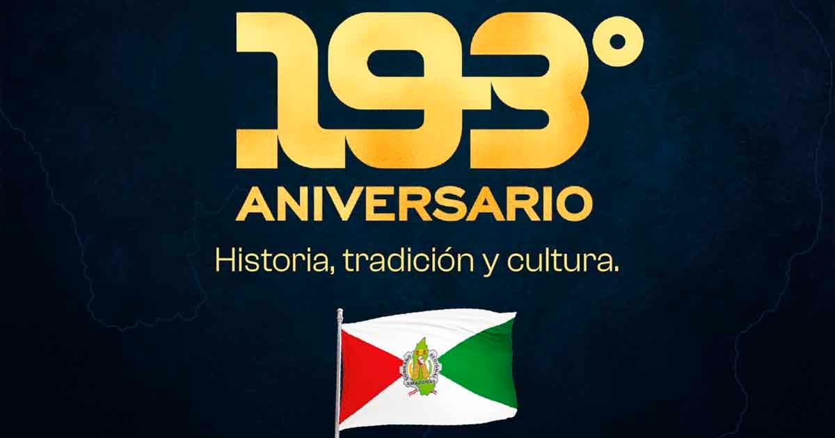 Presentan programa oficial por el aniversario de Amazonas