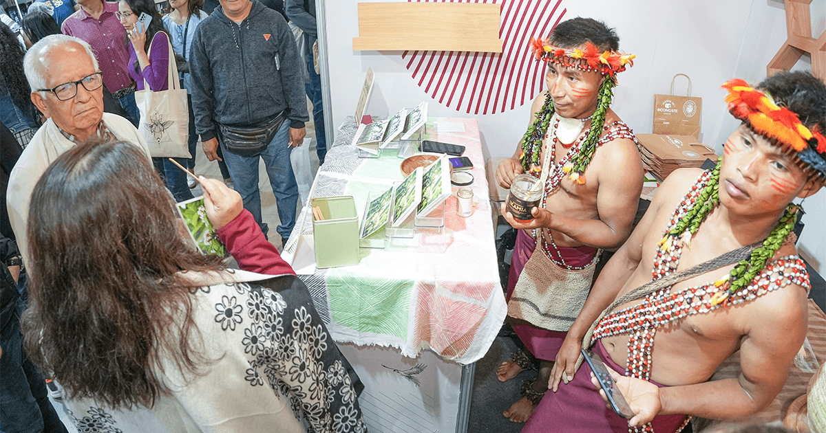 Productores awajún de Amazonas destacan en el IV Salón del Queso